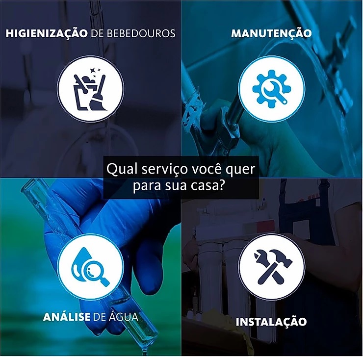 Manutenção de Bebedouro de Água