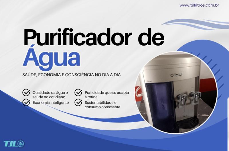 Purificador de água: saúde, economia e consciência no dia a dia