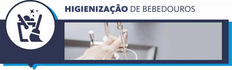 Higienizações de bebedouro